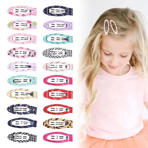 Miniatura 2 de Paquete de 20 pinzas para el pelo antideslizantes de 2 pulgadas para niñas, niños y mujeres, accesorios (20 unidades)