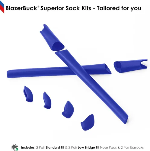 Miniatura 5 de BLAZERBUCK Kits de calcetines de repuesto para gafas de sol Oakley Half Jacket XLJ