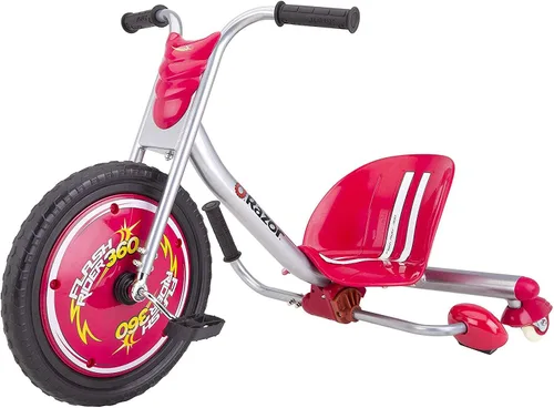 Razor Triciclo Caster 360 para niños de 6+ años - Cartuchos Spark reemplazables, Ligero, Manubrios estilo MX, para usuarios de hasta 160 libras