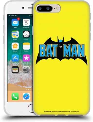 Miniatura 11 de Head Case Designs Funda de gel con licencia oficial de Batman DC Comics Bat Signal Logos [protección de grado militar] compatible con Apple iPhone 7