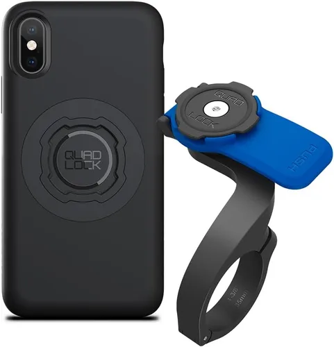 Miniatura 10 de Quad Lock Soporte de teléfono para bicicleta Out Front para manillar (V3) con funda para teléfono MAG para iPhone XR