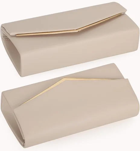 Miniatura 4 de Bolso de noche para mujer, de cuero vegano, bolso de mano clásico elegante