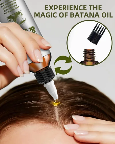 Miniatura 6 de Aceite de batana crudo 100% natural para el crecimiento del cabello, aceite de crecimiento del cabello Dr. Sebi de Honduras, cabello más grueso
