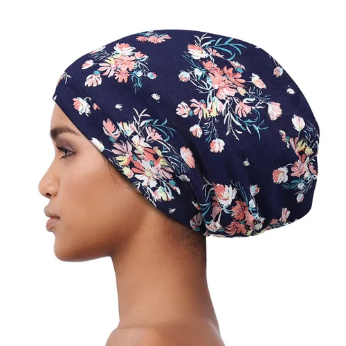 Miniatura 3 de Alnorm - Gorro con forro de satén y suave banda elástica para hombres y mujeres, talla única Se ajusta a la mayoría