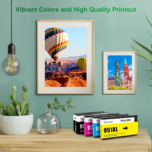 Miniatura 6 de Cartuchos de tinta 950 951 de repuesto para HP 950 951 XL compatible con impresora HP OfficeJet Pro 8610 8600 8620 8100 8630 8625 8615 8660 276dw