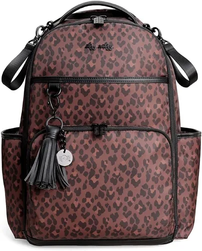 Miniatura 20 de Itzy Ritzy Mochila para pañales – Mochila para pañales Boss Plus de gran capacidad con 19 bolsillos, cambiador, clips para cochecito y correas Aspen