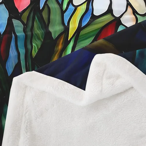 Miniatura 4 de Manta de cama de margaritas blancas, manta de franela rústica con flores florecientes de jardín natural para decoración de habitaciones, manta