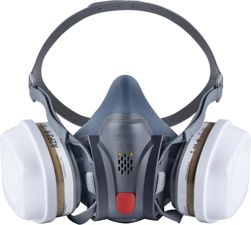 Miniatura 10 de Parcil Distribution Full Face Respirator Mask with Filters – Durable Full Face Respirator Mask, Bayonet Filter Compatible