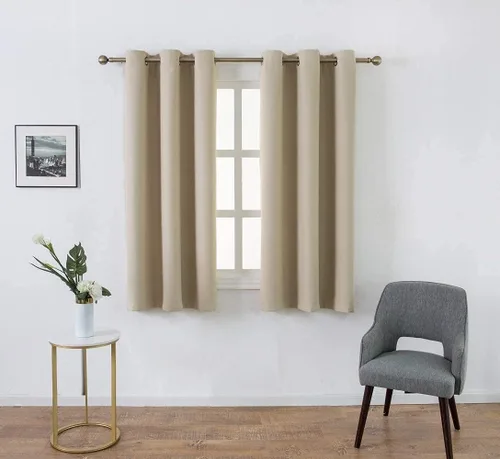 Miniatura 12 de MANGATA CASA - Cortinas opacas con estrellas para dormitorio - Juego de 2 cortinas de ventana para guardería con ojales – Cortinas opacas