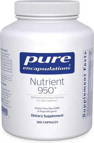 Miniatura 8 de Pure Encapsulations Nutrient 950 Suplemento multivitamínico mineral para apoyar las funciones fisiológicas y un estilo de vida saludable* 90