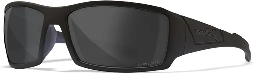 Wiley X WX Twisted Captivate - Lentes de sol polarizados, lentes de seguridad para hombres y mujeres, protección ocular UV para tiro, pesca,