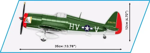 Miniatura 4 de COBI Colección Histórica WWII P-47 Thunderbolt™ & Tank Trailer Edición Ejecutiva