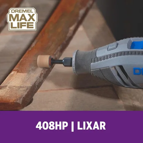Miniatura 4 de Dremel 408HP Max Life 60 Grit Carburo Lijado Tambor/Agujero Sierra Bit