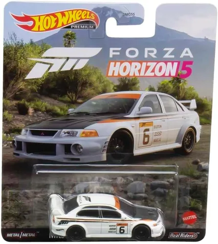 Miniatura 4 de Hot Wheels Colección de entretenimiento retro, Mitbisi Lncr Evluin Vi, TV y videojuegos, réplicas icónicas para jugar o exhibir, regalo