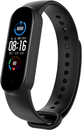 Miniatura 20 de hengkang Compatible con Amazfit Band 5/Xiaomi Mi Band 6/Mi Band 5, correas de repuesto ajustables de silicona deportiva para Amazfit Band 5, Mi Band