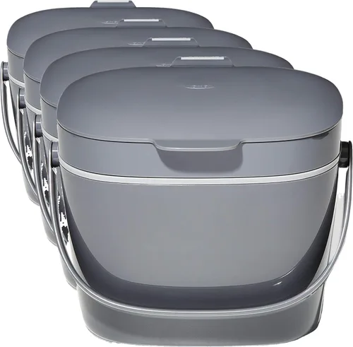 Miniatura 18 de OXO Good Grips - Contenedor de compost fácil de limpiar, carbón (1,75 galones)