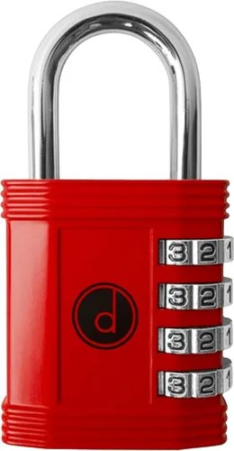 Miniatura 15 de Candado: cerradura de 4 dígitos de combinación para lockers de gimnasios, deportes, escuelas & empleados, aire libre, vallas y almacenamientos. Todo