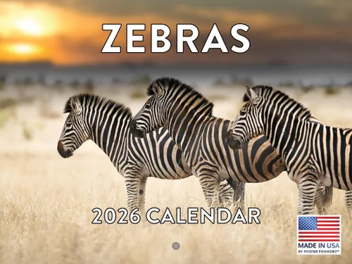 Miniatura 143 de Calendario alpaca 2026, calendario mensual de pared de 12 meses Hecho en Estados Unidos.
