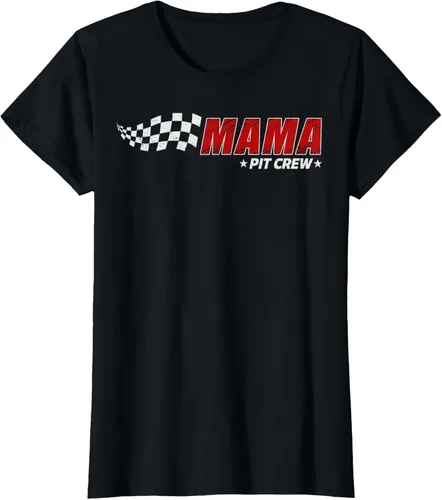 Miniatura 46 de Mama Pit Crew Race Car Birthday Family Matching Pit Crew Camiseta