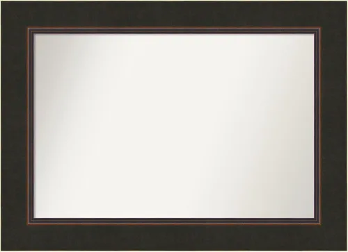 Miniatura 25 de Amanti Art Espejo personalizado, espejo de baño de bronce Milano, espejo de pared o espejo de tocador de baño sobre el fregadero