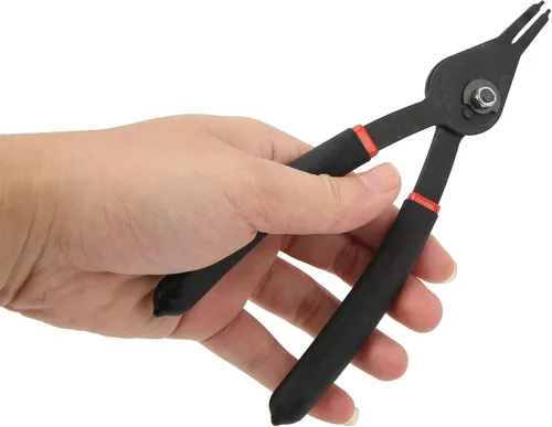 Miniatura 7 de Alicates internos externos para anillo de uñas tipo M, alicates de clip C, alicates de anillo de retención, removedor de anillo de retención a
