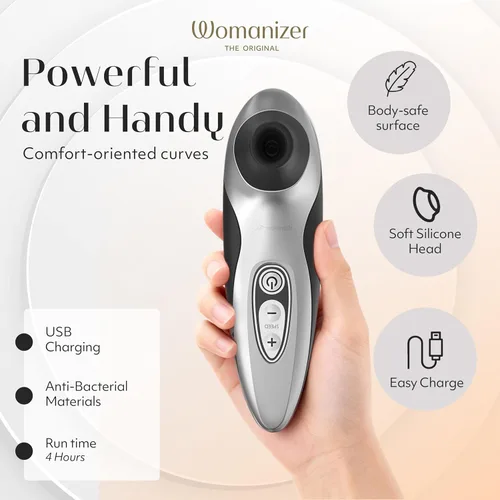 Miniatura 3 de Womanizer Pro40 - Potenciador del placer sensual. Negro