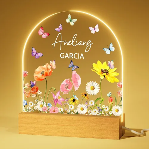 Miniatura 13 de Luz nocturna personalizada, luz nocturna acrílica Koala, regalos personalizados para niños, nombre personalizado, brillo ajustable, alimentación