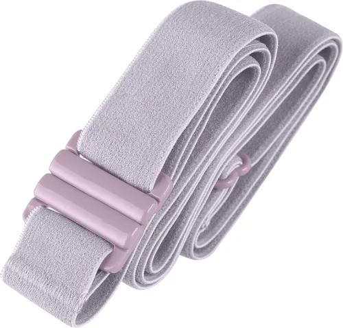 Miniatura 94 de Cinturón elástico ajustable – Cinturones para mujer, cinturón de cintura antideslizante, sin mostrar hebilla plana para mujer