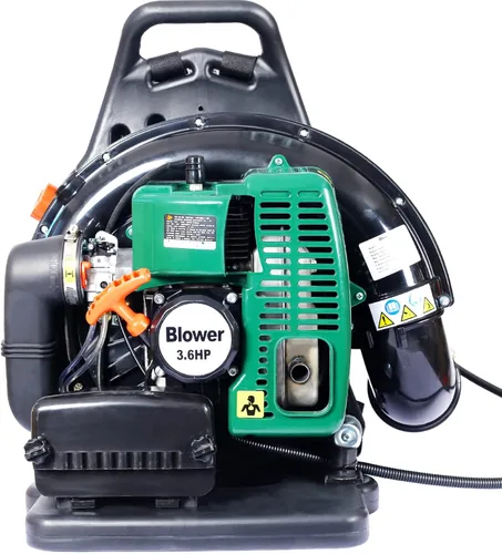 Miniatura 8 de HomVent Soplador de hojas de mochila, soplador de hojas de gas, soplador de mochila con motor de 4 tiempos de 37.7 CC, potente soplador comercial
