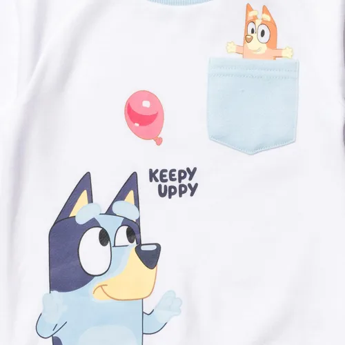 Miniatura 5 de Bluey Sudadera con capucha y sudadera de forro polar para niños pequeños