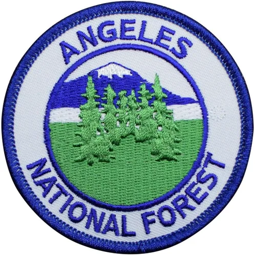 Angeles National Forest - Parche de aplicación para planchar, Los Ángeles, California, senderismo de 3 pulgadas – para sombreros, camisas, zapatos,