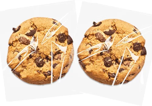 Miniatura 10 de SUREHOME Bolsas para galletas con sellado, 100 unidades, 5 x 6 pulgadas, holográficas, iridiscentes, autoadhesivas, bolsas de celofán con sellado