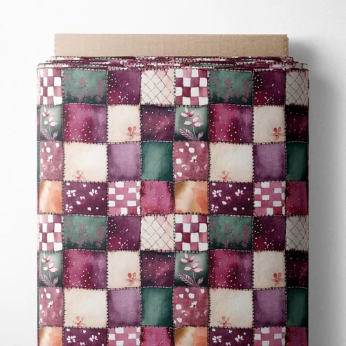 Miniatura 164 de Paquete de tela de algodón de color sólido, 50 cuadrados precortados (8 x 8 x 8 pulgadas), 100% algodón, 120 GSM, fabricado en Türkiye