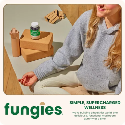 Miniatura 7 de Fungies Gomitas de Hongos Múltiples para Hombres y Mujeres - Suplemento de Hongos Incluye Melena de León, Cordyceps, Reishi, Chaga, Shiitake