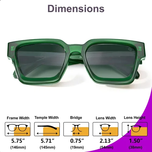 Miniatura 50 de VISOONE Moda 100% UV400 Protección Rectángulo TR90 Y2K Gafas de sol Accesorios para Mujeres Hombres RIVER, Carne de suelo/Gris Rosa
