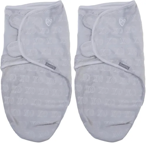 Miniatura 24 de SwaddleMe - Manta original orgánica, talla S/M, de 0 a 3 meses, paquete de 2 (cielos estrellados)