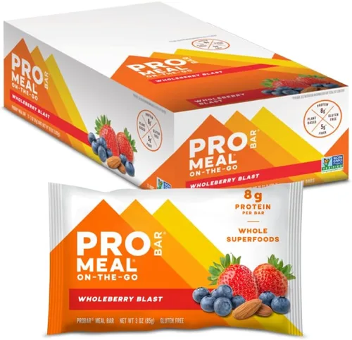 Miniatura 12 de PROBAR - Barra de comida, mantequilla de maní, sin OGM, sin gluten, saludable, a base de plantas, ingredientes de alimentos integrales, energía