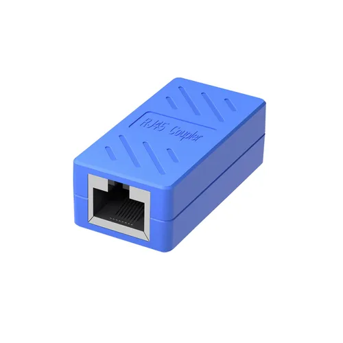 Miniatura 14 de Dingsun Acoplador RJ45, extensor Ethernet hembra a hembra, acoplador Ethernet para Cat7, Cat6, Cat5, Cat5 (1 paquete, negro)