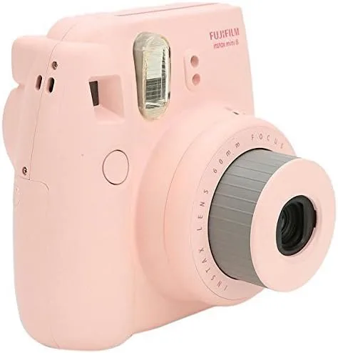 Fujifilm Cámara Instax Mini 8 de película instantánea (rosa) (renovada)
