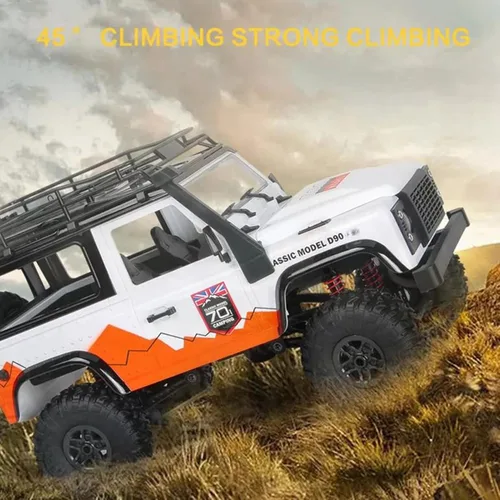 Miniatura 4 de GoolRC MN99 RC Rock Crawler, coche de control remoto a escala 1:12, camión RC todoterreno 4WD de 2.4 GHz, auto de escalada en todos los terrenos