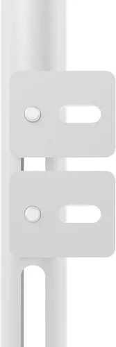 Miniatura 9 de Elephance Cabecero para Marco de Cama Tamaño Queen, Cabecero de Metal de Cama con Plataforma Vintage Únicamente, Altura Ajustable, Resistente