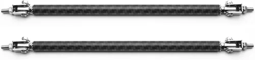 Miniatura 17 de X xotic tech - Juego de 2 barras de sujeción ajustables de 6 a 9 pulgadas, para divisor de parachoques delantero, compatible con la mayoría