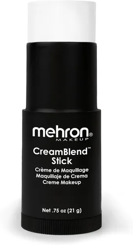 Miniatura 15 de Mehron Makeup CreamBlend Stick Base para rostro y cuerpo Barra de maquillaje profesional de cobertura completa 0.75 oz (21 g) (Dark 4)