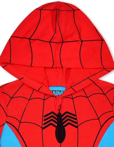 Miniatura 3 de Marvel Hulk, Capitán América, Iron Man o Spiderman - Body con capucha para niños y niños pequeños