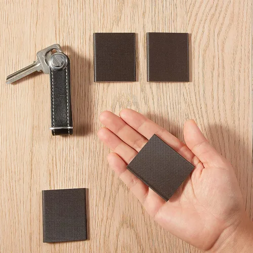 Miniatura 5 de Zonon 20 sellos autoadhesivos para esquinas de puerta, burletes para marco de puerta, espuma de esquina para protección contra la intemperie, Marrón