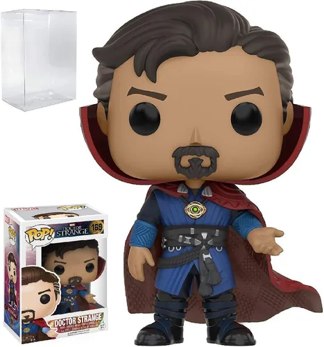 Miniatura 5 de POP Marvel: Doctor Strange - Dr. Strange Funko Pop! Figura de vinilo (con funda protectora compatible con Pop Box), multicolor, 3.75 pulgadas