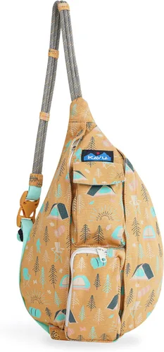 Miniatura 30 de KAVU Mini bolso de cuerda de algodón cruzado bandolera