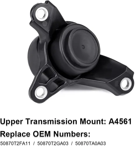 Miniatura 6 de JDMON 5 piezas de repuesto para motor de motor y montaje Trans para Honda Accord 2.4L 2008-2012, Acura TSX 2009-2013 (transmisión automática)