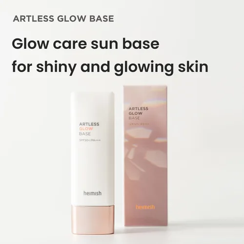 Miniatura 2 de HEIMISH Artless - Base brillante de 1.35 onzas líquidas, base de maquillaje multiusos, imprimación, iluminador, protector solar tonificador