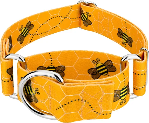 Miniatura 21 de Country Brook Petz HossFit Jr - Collar ancho Martingala para perro, colección Summer Breeze con diseños soleados (Anchors Away, M)